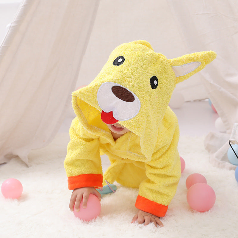 Adorable Baby Animal Bathrobes