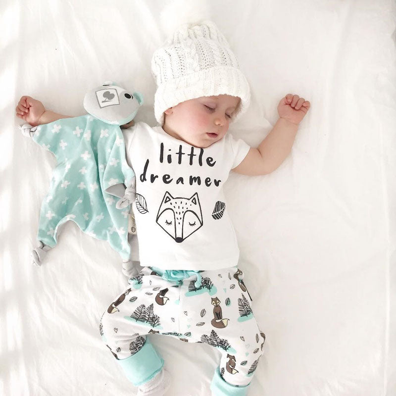 Newborn Baby little dreamer pyjamas