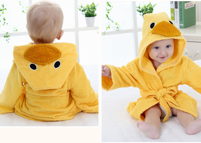 Adorable Baby Animal Bathrobes