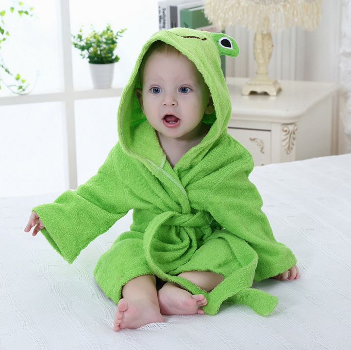 Adorable Baby Animal Bathrobes