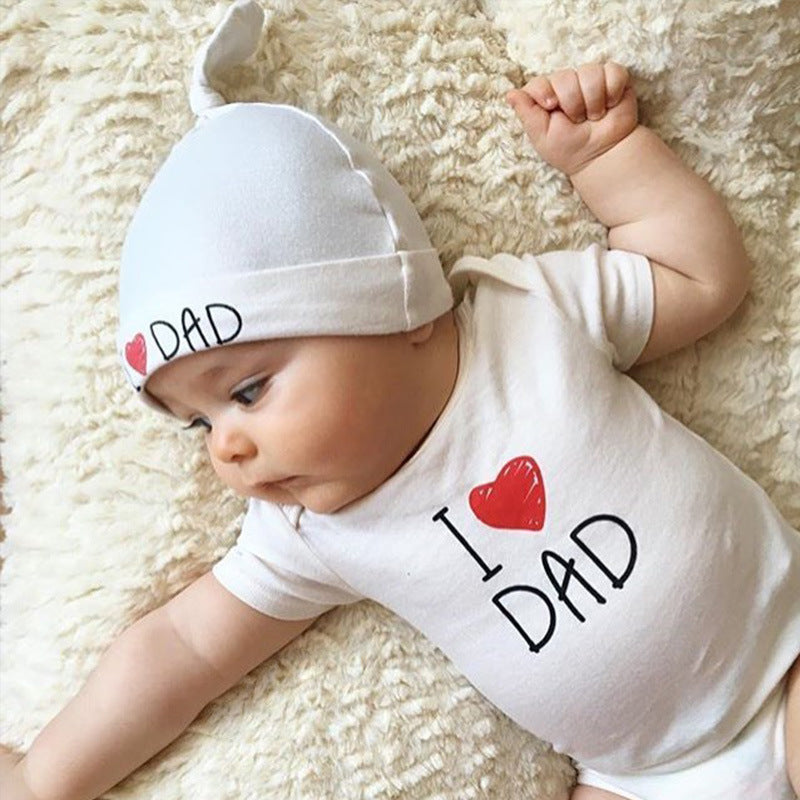 Baby Overall "I love Mum & Dad"