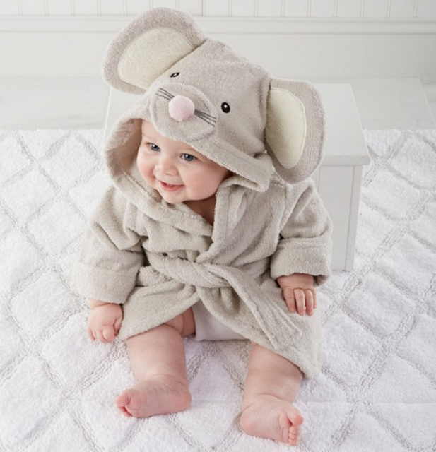 Adorable Baby Animal Bathrobes