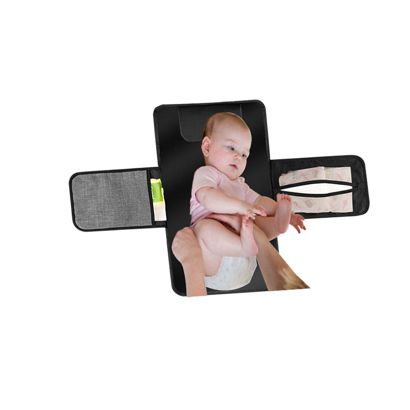 Portable Diaper Baby Bag Waterproof / Multifunction Insulation Pad Clean Hand Folding Cover